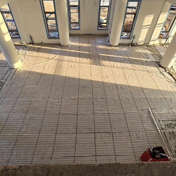 Cami Halı Altı Isıtıcı Kablo Uygulaması